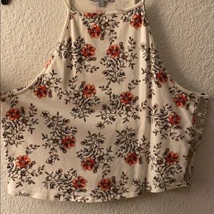 floral halter top